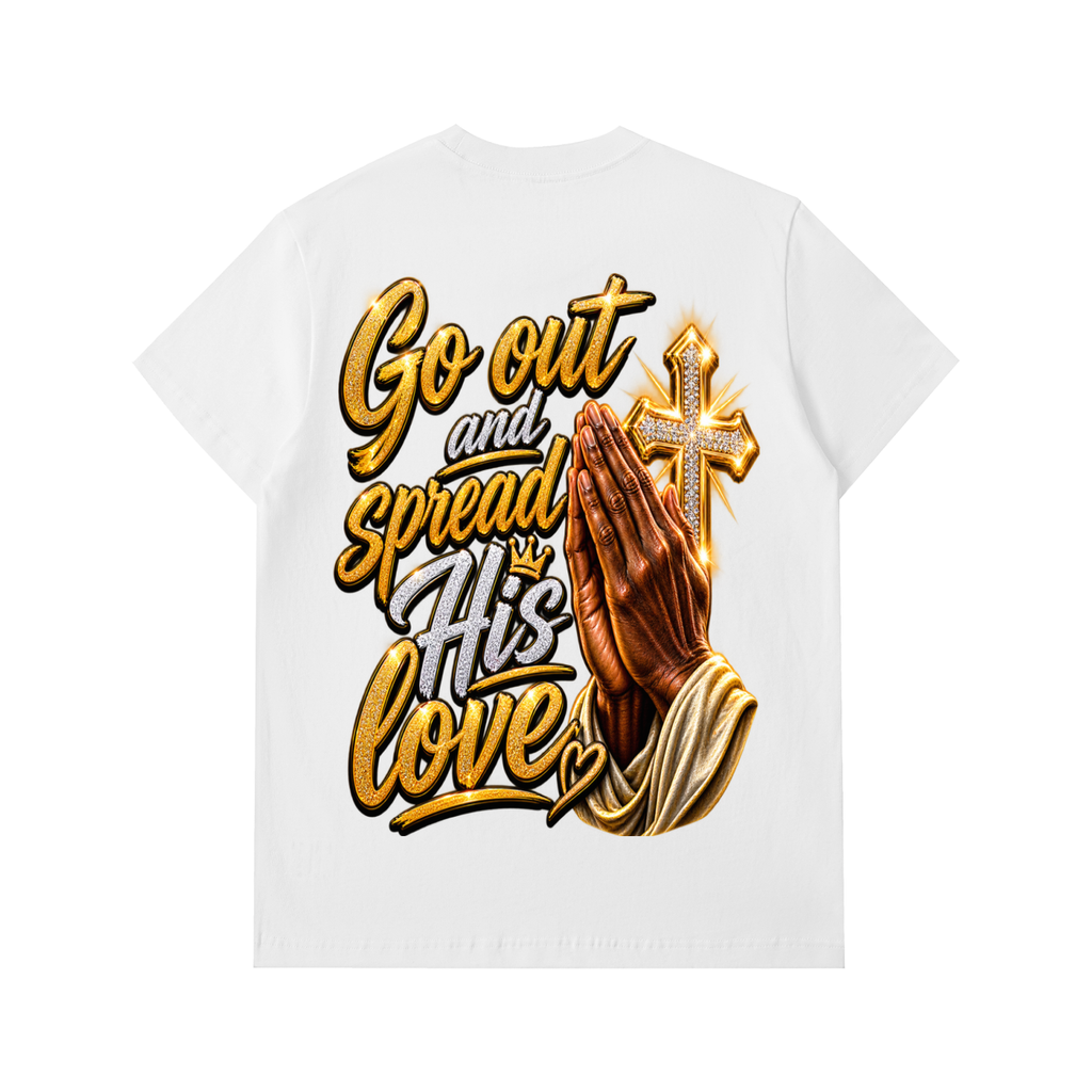 Spread His Love Essential Heavyweight Cotton T-Shirt