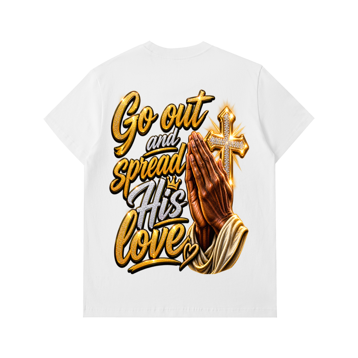Spread His Love Essential Heavyweight Cotton T-Shirt