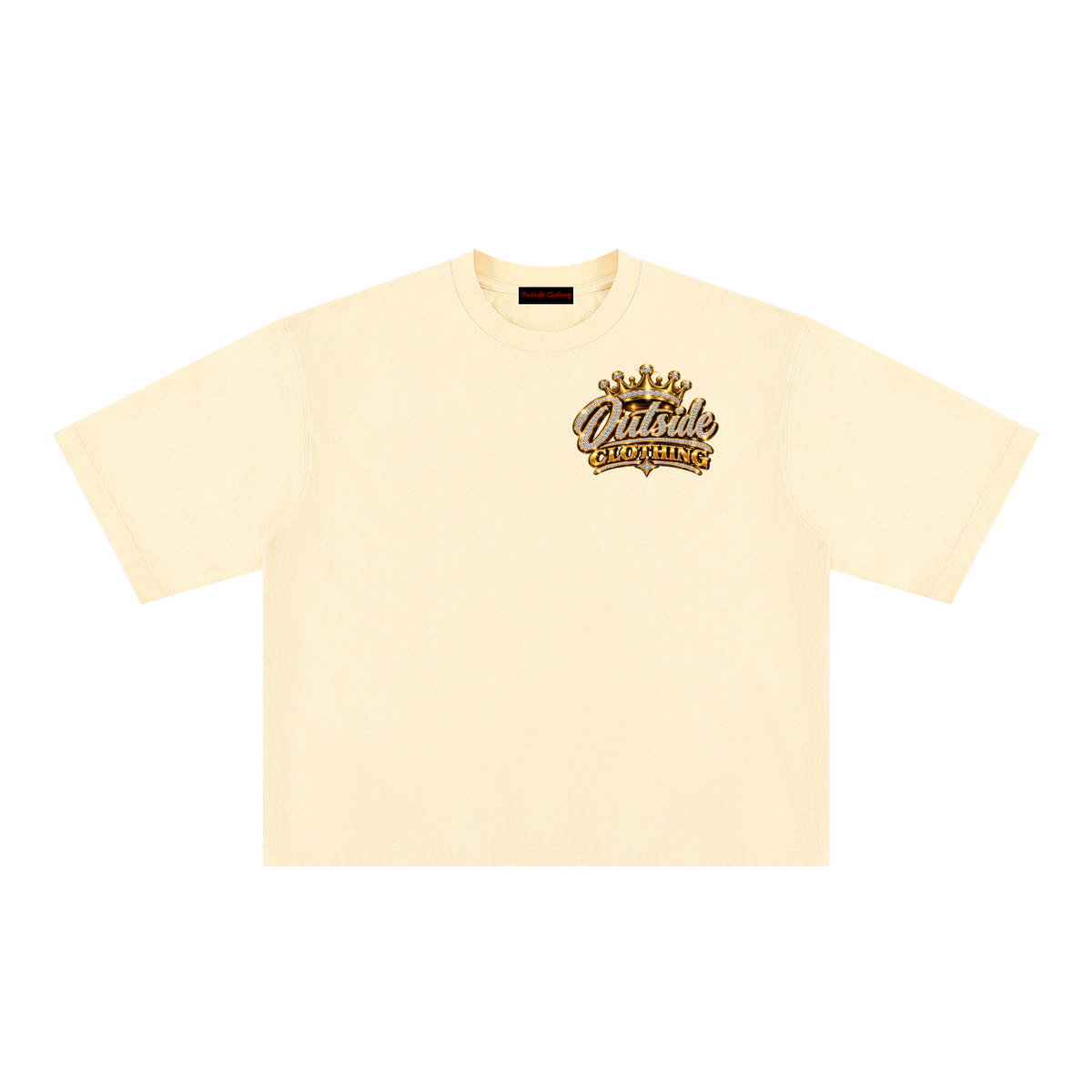 Go and Congregate Unisex Heavyweight Mineral Wash Boxy T-Shirt