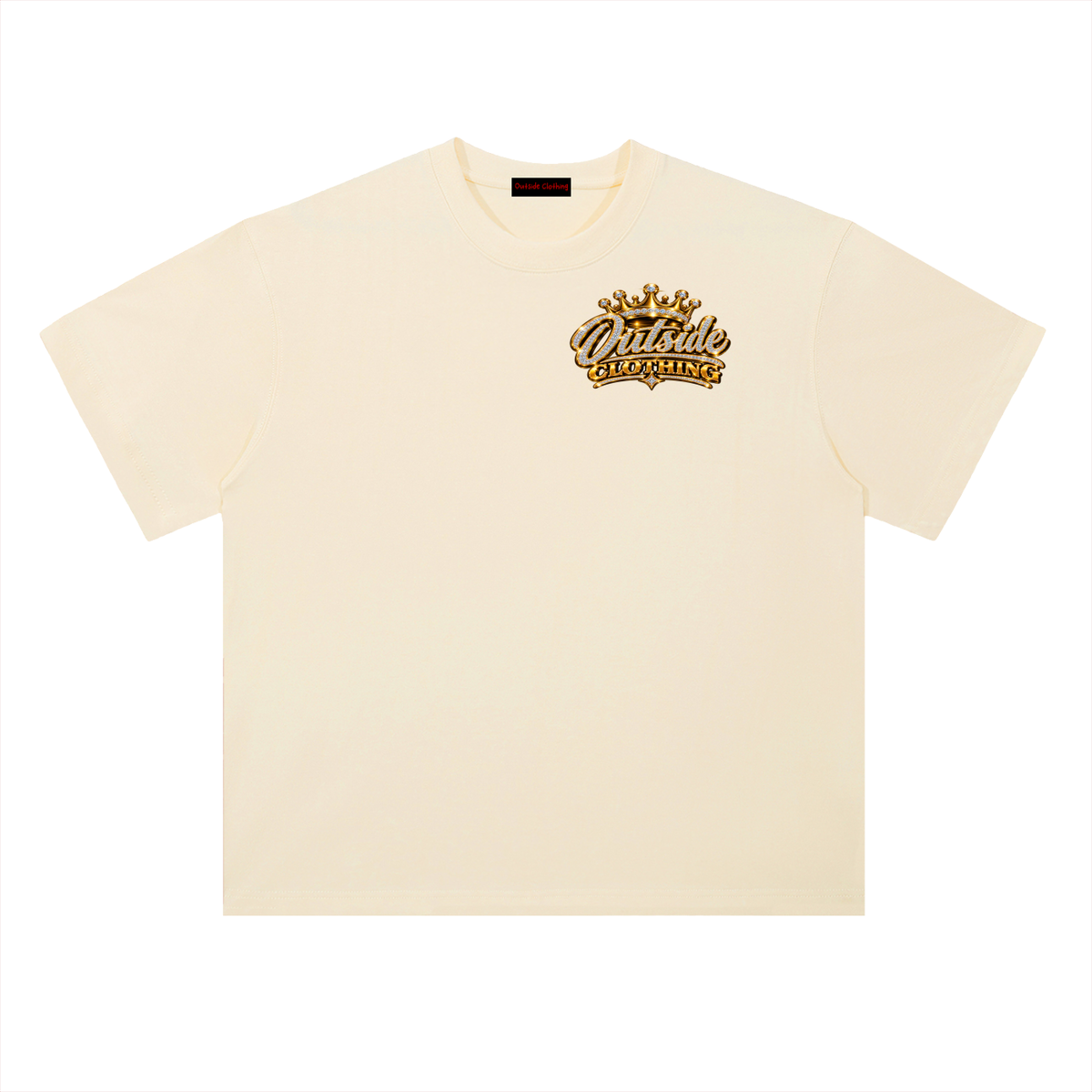 Faith over Fear Heavyweight Drop Shoulder Cotton T-Shirt