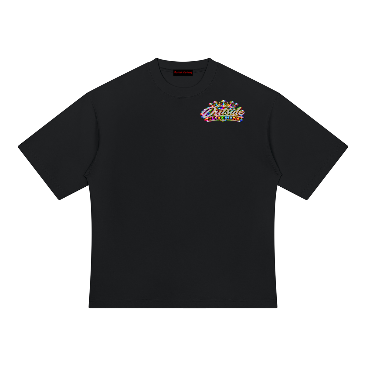 MC money Outside Unisex Heavyweight Oversized T-Shirt