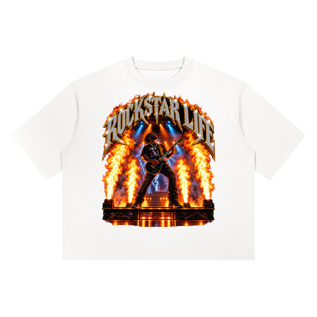 Rockstar Unisex Heavyweight Boxy T-Shirt