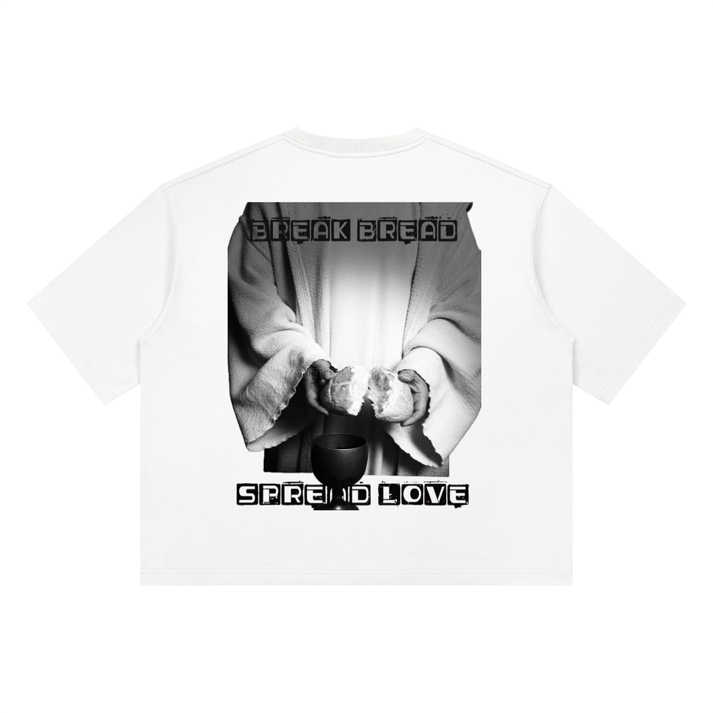 Love like Jesus Unisex Heavyweight Boxy T-Shirt