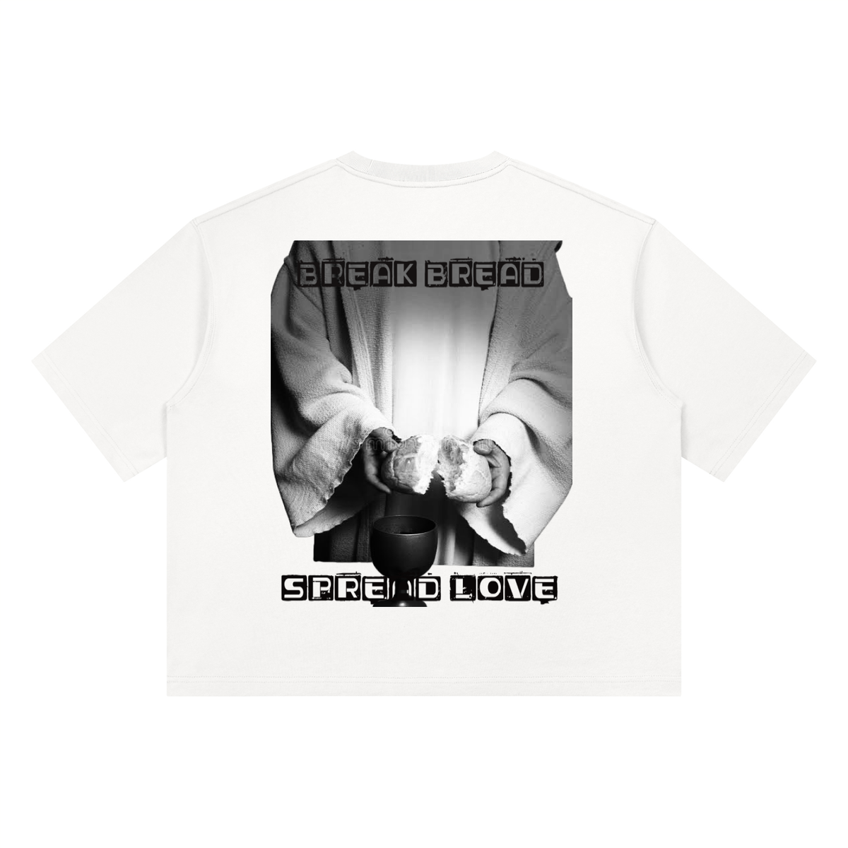 Love like Jesus Unisex Heavyweight Boxy T-Shirt