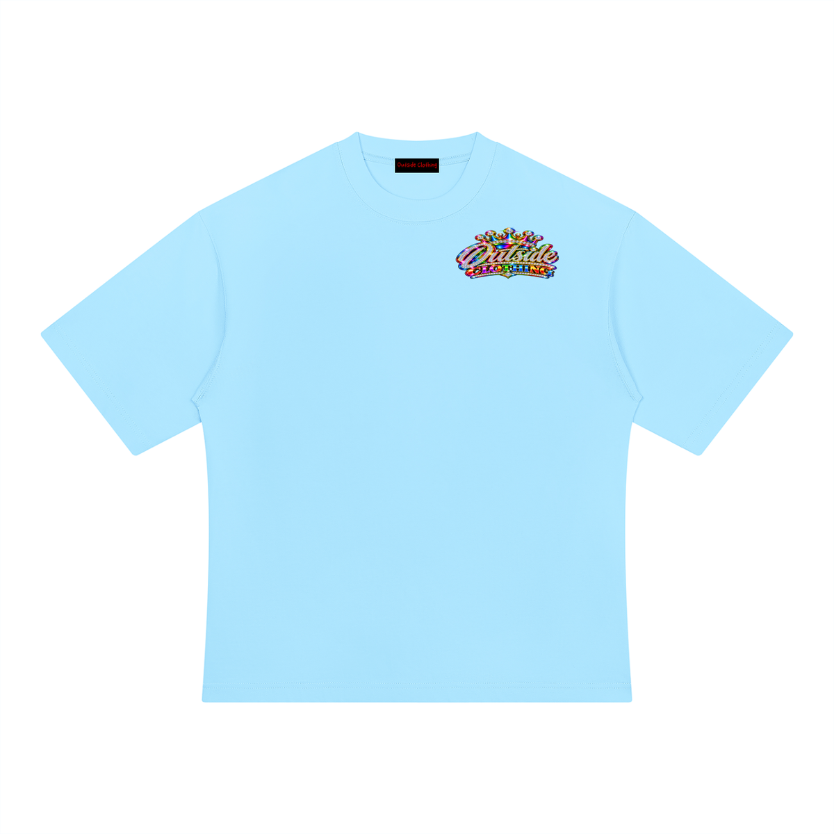 MC money Outside Unisex Heavyweight Oversized T-Shirt