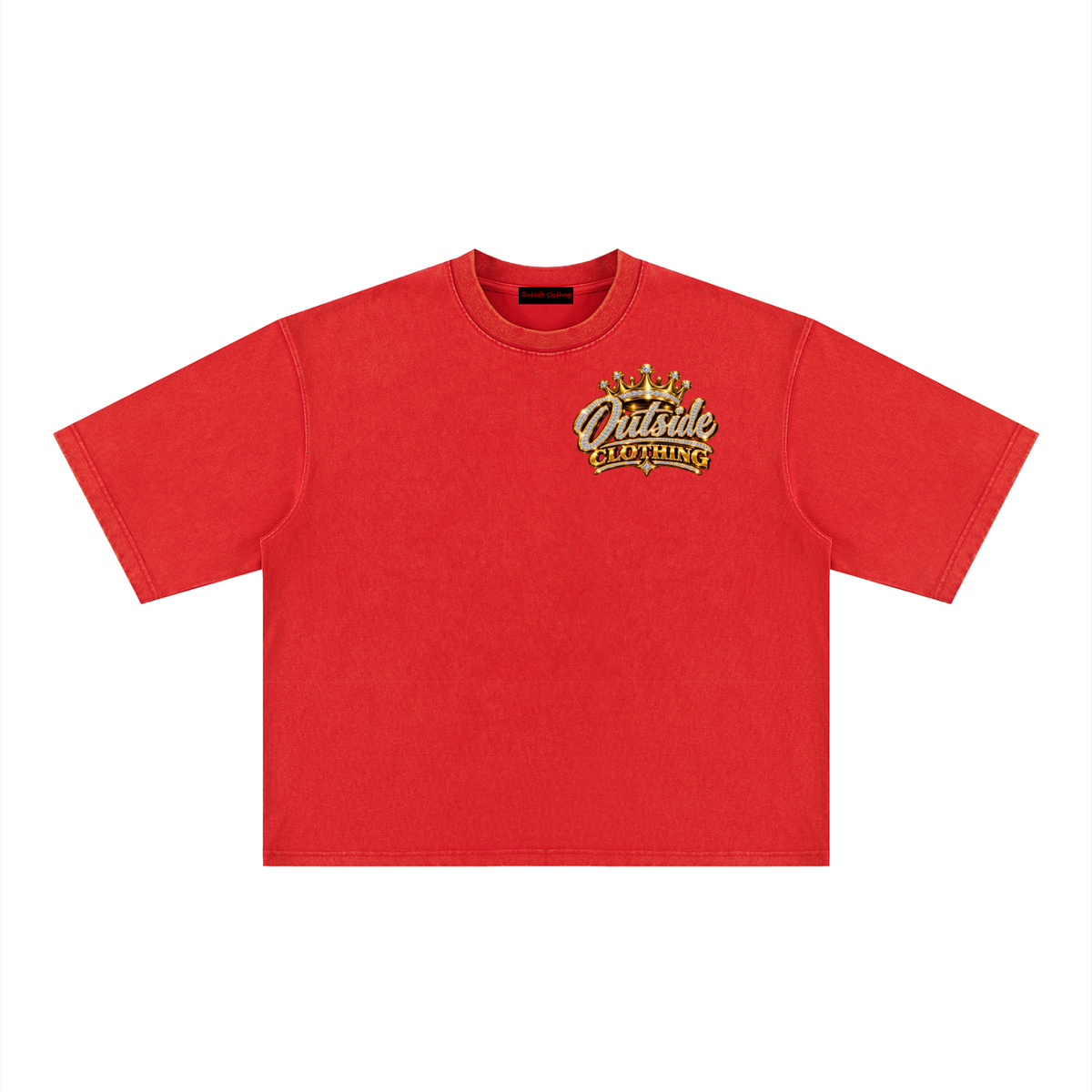 Go and Congregate Unisex Heavyweight Mineral Wash Boxy T-Shirt